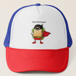 "Tecknad Caped Sandwich" Keps