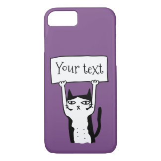 Tecknad Cat Fodral-Mate iphone case