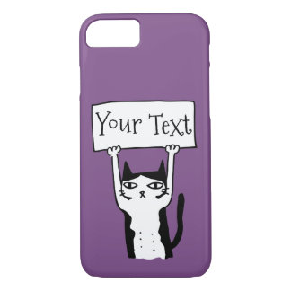 Tecknad Cat Fodral-Mate iphone case