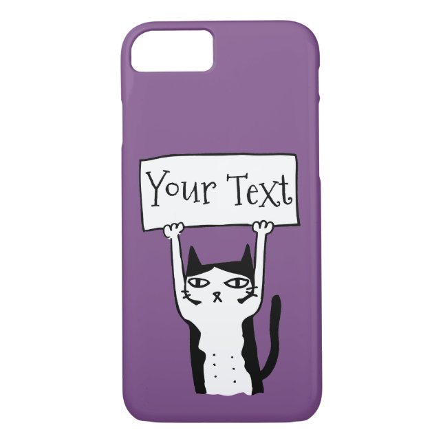 Tecknad Cat Fodral-Mate iphone case Case-Mate iPhone Skal (Baksida)