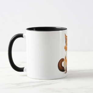 Tecknad Cat Mugg