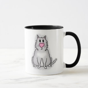 Tecknad Cat Mugg