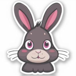 Tecknad Chartor för kutkål Klistermärken