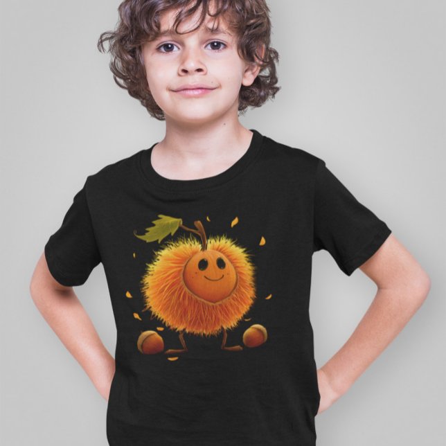 Tecknad Chestnut - Hårig Fruit Tecknade figurer T Shirt (Skapare uppladdad)