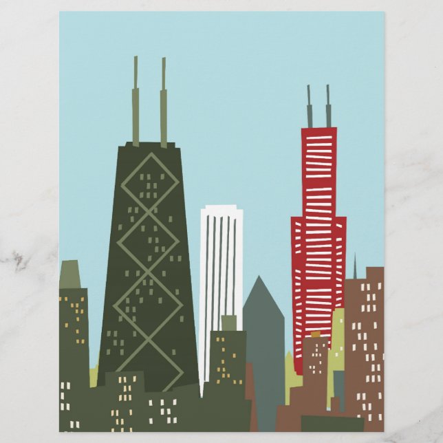 Tecknad Chicago (Framsida)