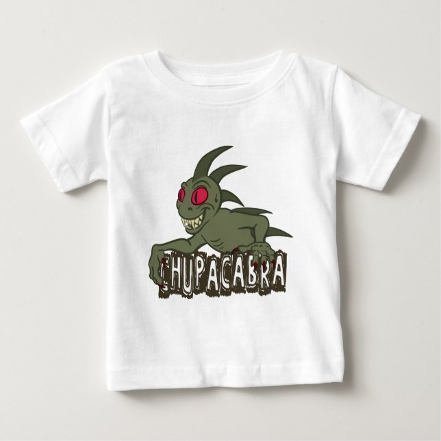 Tecknad Chupacabra Tee Shirt (Framsida)
