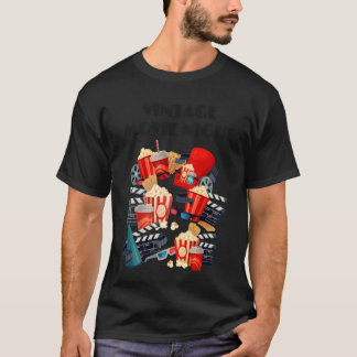 Tecknad Cinema Girl T Shirt