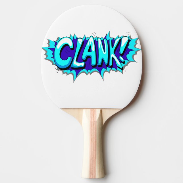 Tecknad Clank! Pingisracket (Framsidan)