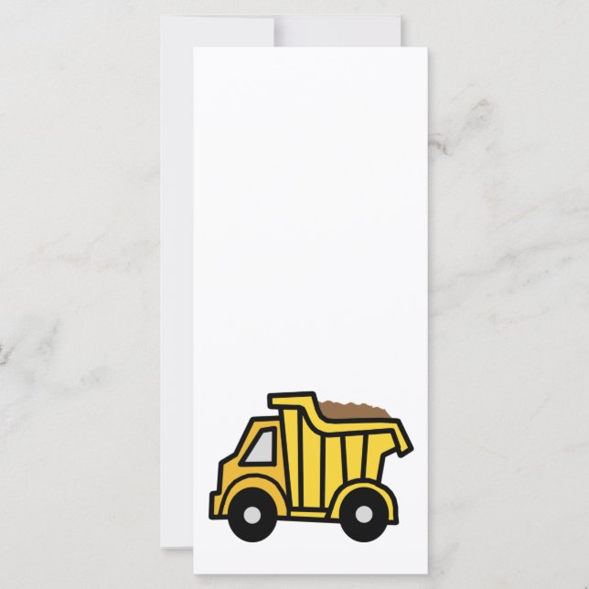 Tecknad Clip Art med Lastbil (Framsida)