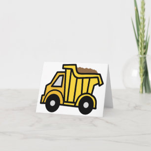 Tecknad Clip Art med Lastbil Kort