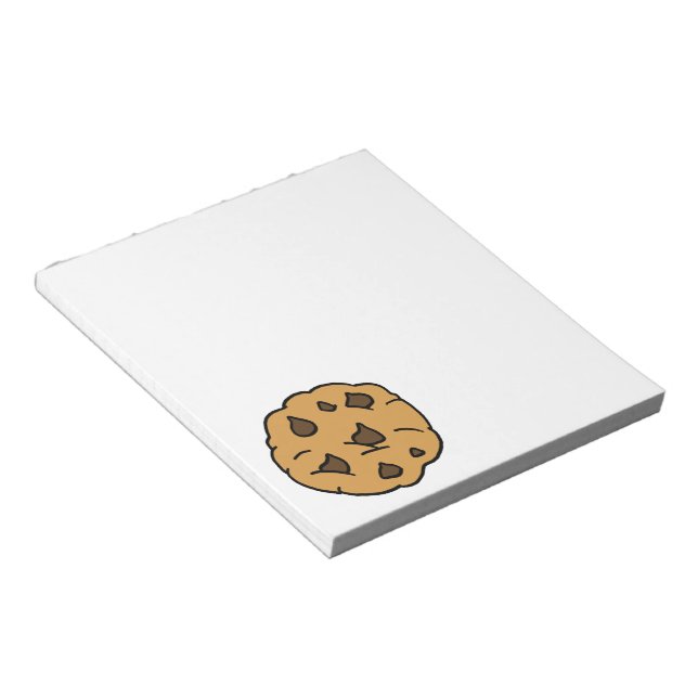 Tecknad Clipart STOR chokladkaka efterrätt Anteckningsblock (Vinklad)