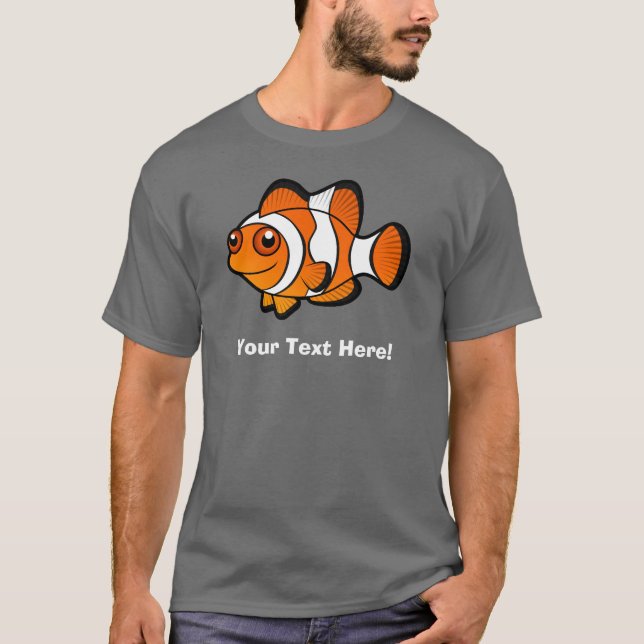 Tecknad Clownfisk Tröja (Framsida)