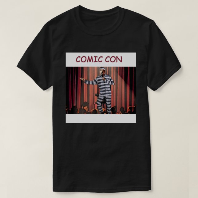 Tecknad Con T Shirt (Design framsida)