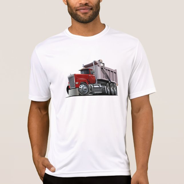 Tecknad coola lastbil T-Shirt (Framsida)