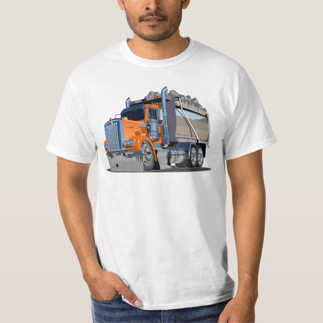 Tecknad coola lastbil T-Shirt (Framsida)