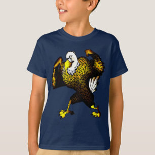 Tecknad Coola Tittar Eagle Shirt Tee