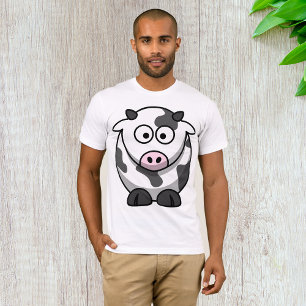 Tecknad Cow Manar T-Shirt