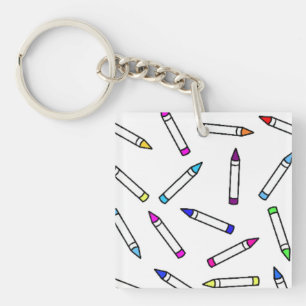 Tecknad Crayon Mönster