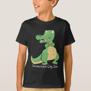 Tecknad Crokodile T-Shirt