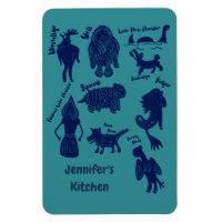 Tecknad Cryptids Cryptozoology Guide Personlig 