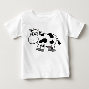 Tecknad Dairy Cow Shirt! Tee