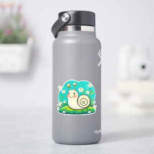 Tecknad-dekal för Cute snigel Klistermärken