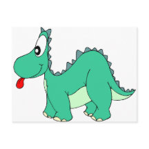 Tecknad Dinosaur