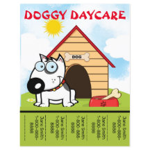 Tecknad Doggy Daycare Promotional