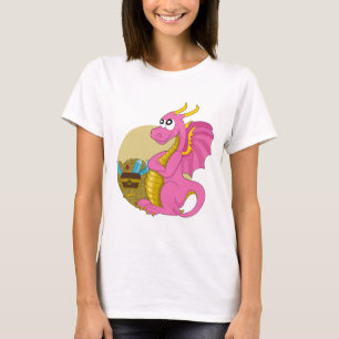 Tecknad drak T-Shirt