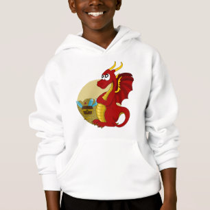 Tecknad Dron Hoodie T Shirt