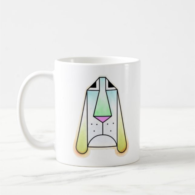 Tecknad Droopy Bloodhound Mugg (Vänster)