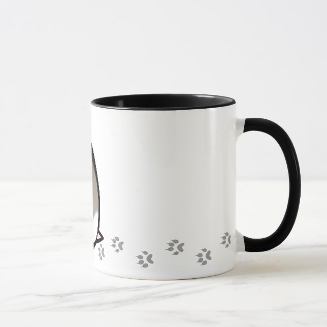 Tecknad dvärghamster mugg (Höger)