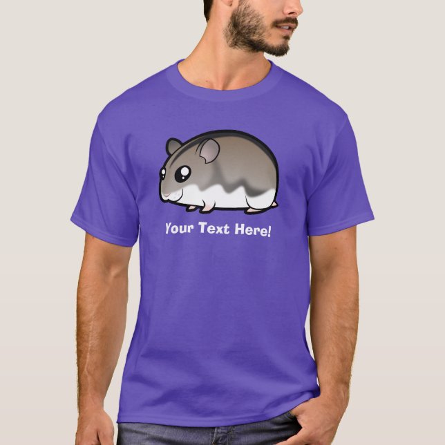 Tecknad dvärghamster tee shirt (Framsida)