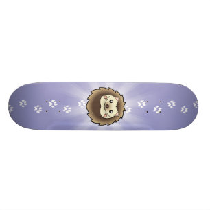 Tecknad dvärgpiggsvin skateboard bräda 20 cm