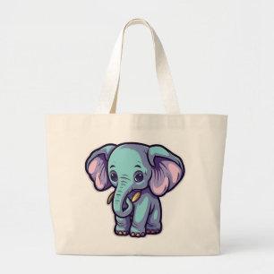 TECKNAD ELEPHANT JUMBO TYGKASSE