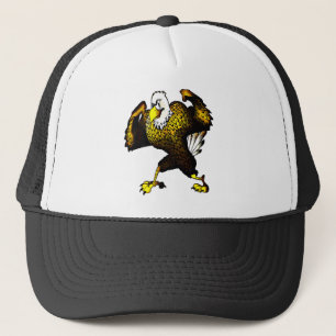 Tecknad Fighting Eagle Truckerkeps