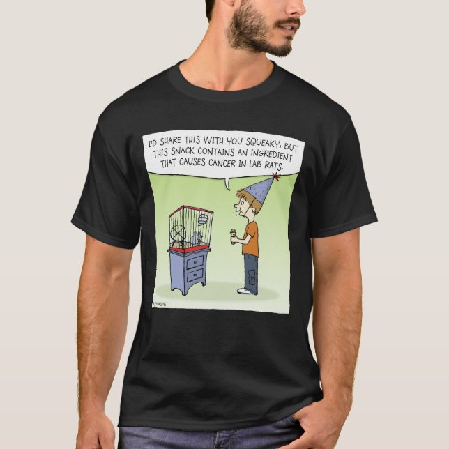 Tecknad film om småätande barn tee (Framsida)
