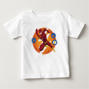 Tecknad Flash Laboratory Running Graphic T Shirt