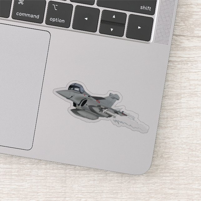 Tecknad flygplan-dekal klistermärken (Detalj)