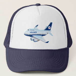 Tecknad flygplan keps