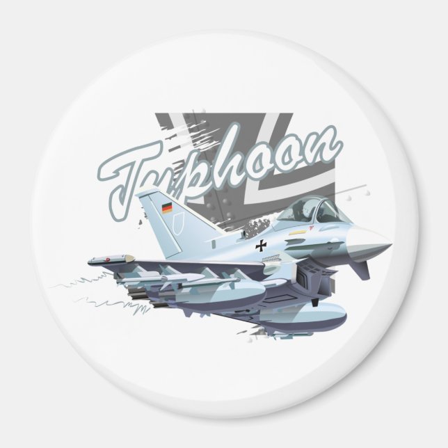 Tecknad flygplan magnet (Framsidan)