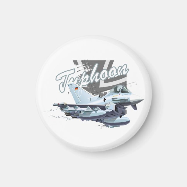 Tecknad flygplan magnet (Framsidan)
