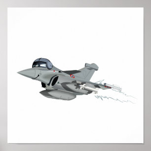 Tecknad flygplan poster