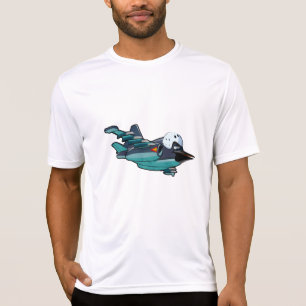 Tecknad flygplan t shirt