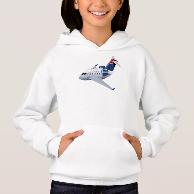 Tecknad flygplan t shirt (Framsida)