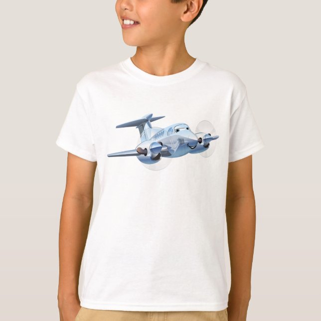 Tecknad flygplan t shirt (Framsida)