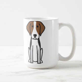 Tecknad för amerikanFoxhoundhund Kaffemugg
