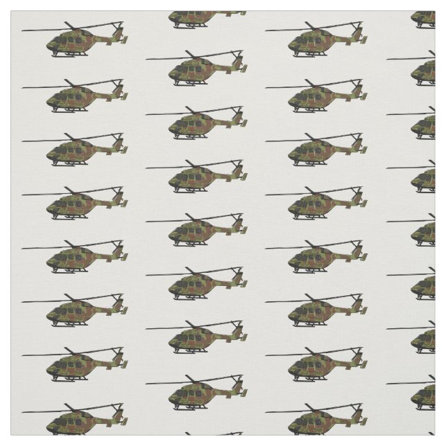 Tecknad för arméhelikopter tyg (Provkarta)