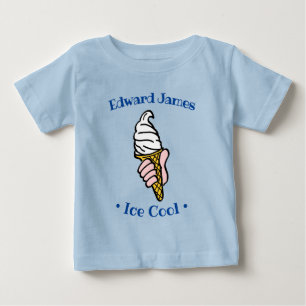 Tecknad för att anpassa Ices Cream-design T Shirt