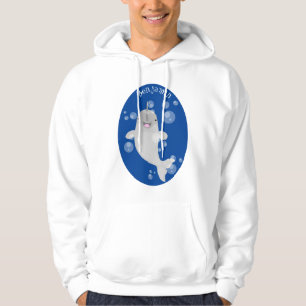 Tecknad för av knalbubblor i Cute lycklig Hoodie